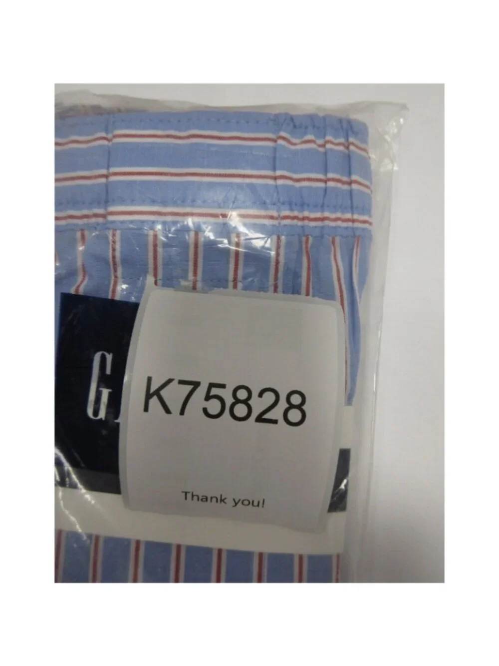 Gap Underwear XXL Boxer Striped Classic Cotton Preppy Y2K Deadstock NEW